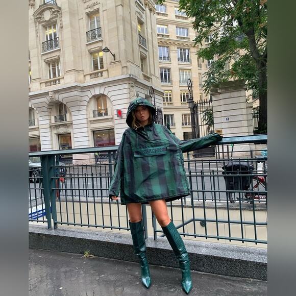 Jimmy Choo Mavis 100 Boots Green Croc Embossed Leather boots size 6 - Picture 2 of 10